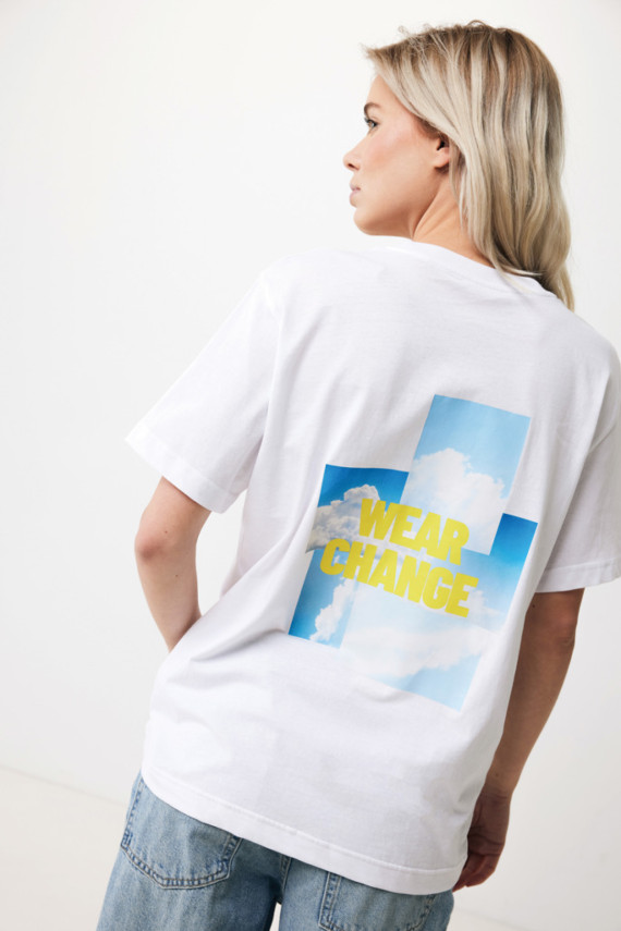 Tričko IQONIQ Kakadu relaxed fit z recykl. bavlny