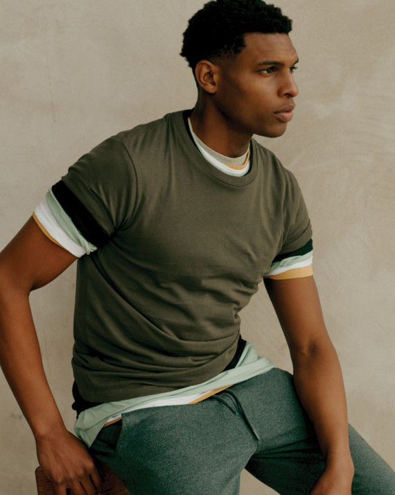 Lehké tričko IQONIQ Sierra z recykl. bavlny