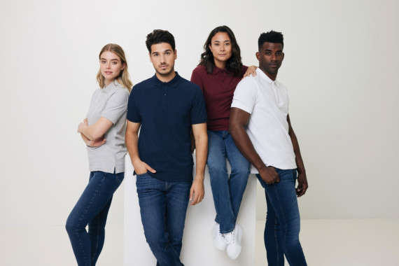 Polo tričko IQONIQ Yosemite z recykl. bavlny