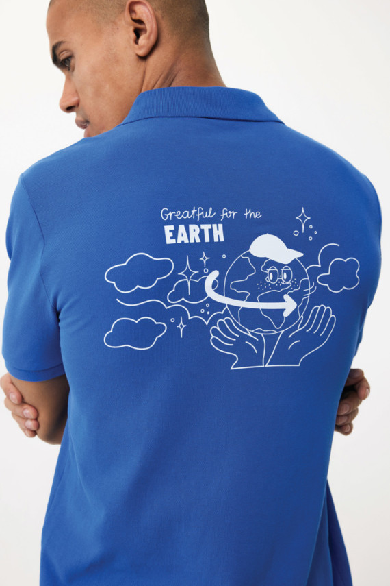 Polo tričko IQONIQ Yosemite z recykl. bavlny