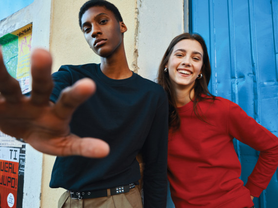 Mikina IQONIQ Zion z recykl. bavlny