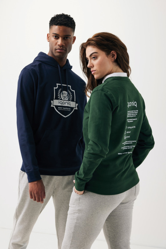 Mikina IQONIQ Zion z recykl. bavlny