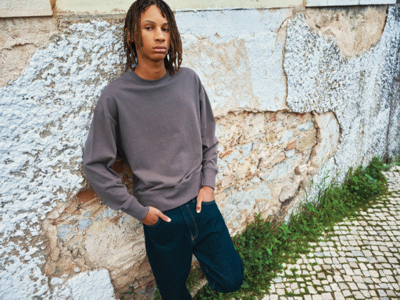 Mikina IQONIQ Zion z recykl. bavlny