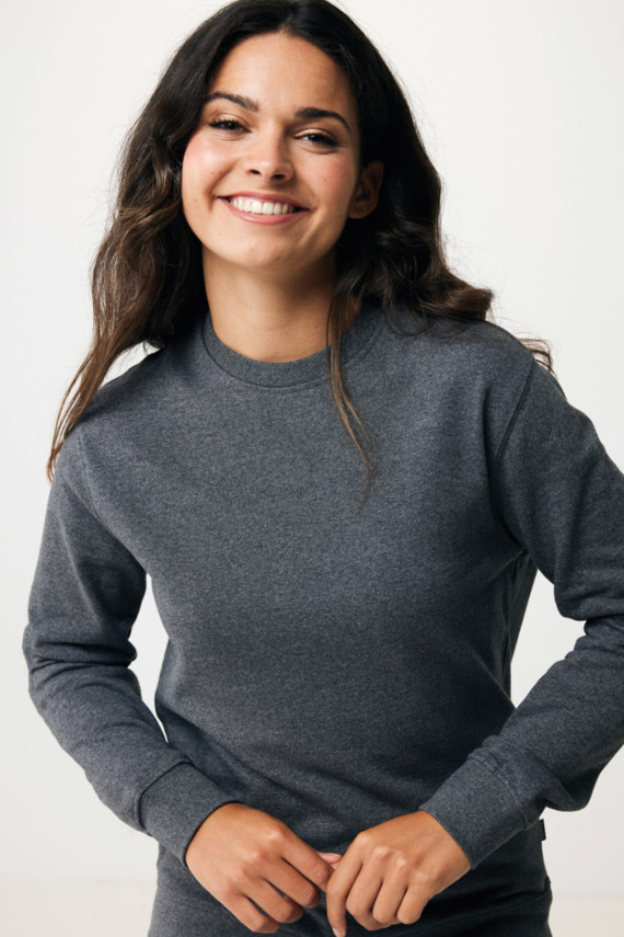 Nebarvená mikina IQONIQ Denali z recykl. bavlny