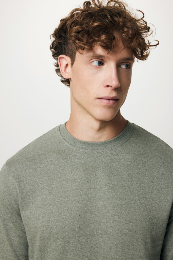 Nebarvená mikina IQONIQ Denali z recykl. bavlny