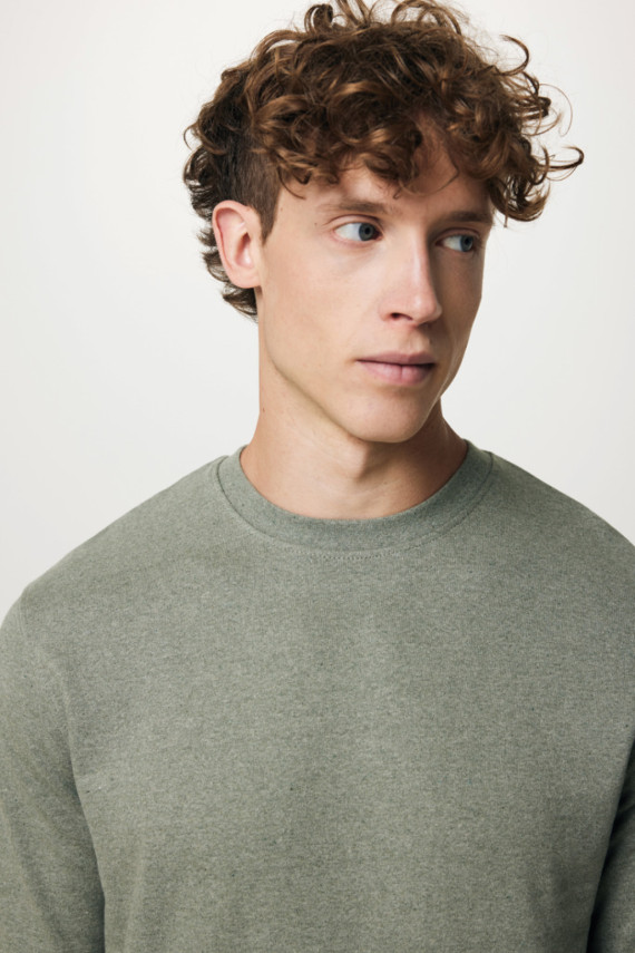 Nebarvená mikina IQONIQ Denali z recykl. bavlny