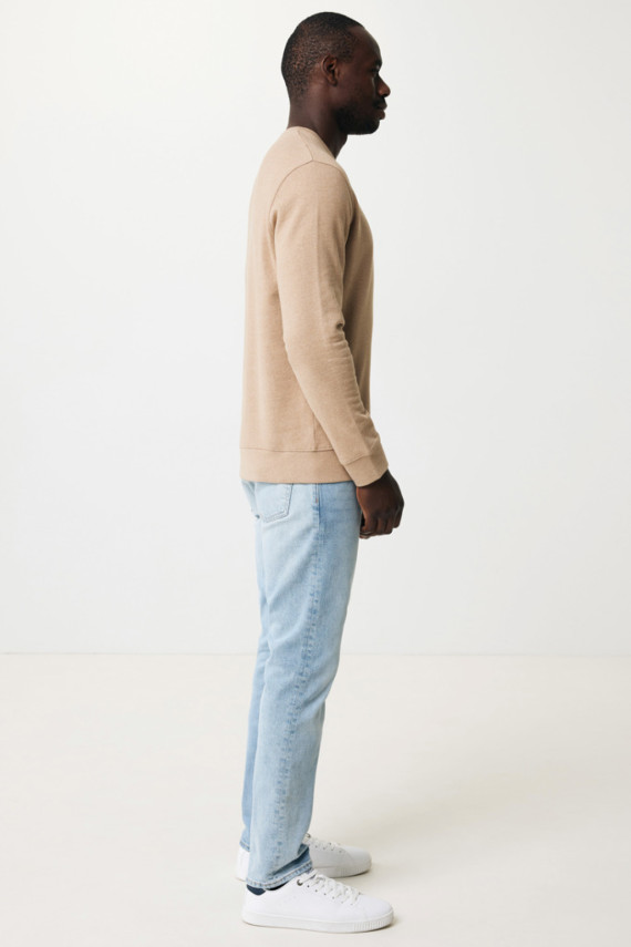 Nebarvená mikina IQONIQ Denali z recykl. bavlny