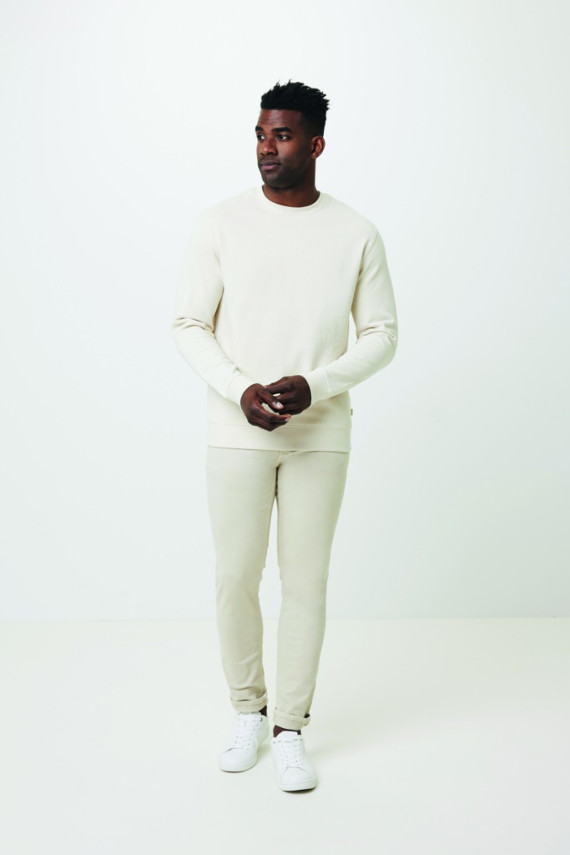 Nebarvená mikina IQONIQ Denali z recykl. bavlny