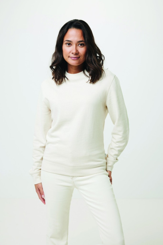 Nebarvená mikina IQONIQ Denali z recykl. bavlny