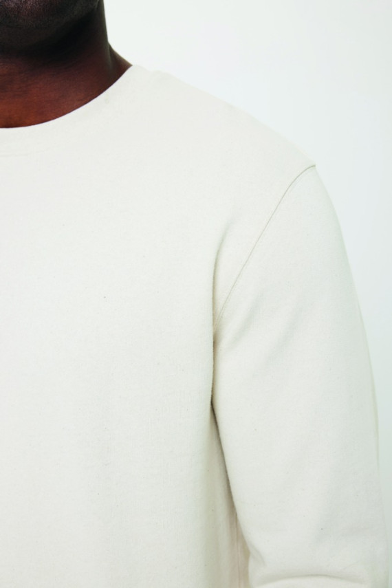 Nebarvená mikina IQONIQ Denali z recykl. bavlny