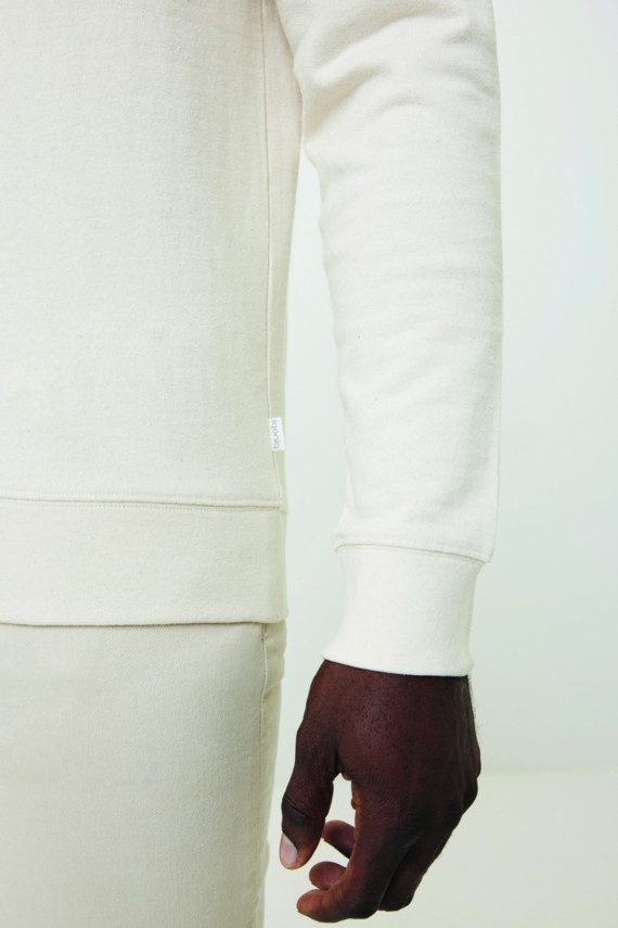 Nebarvená mikina IQONIQ Denali z recykl. bavlny