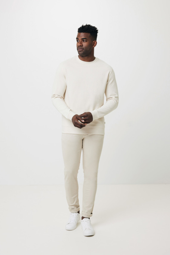 Nebarvená mikina IQONIQ Denali z recykl. bavlny