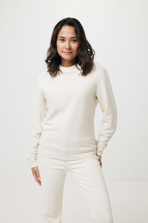 Nebarvená mikina IQONIQ Denali z recykl. bavlny