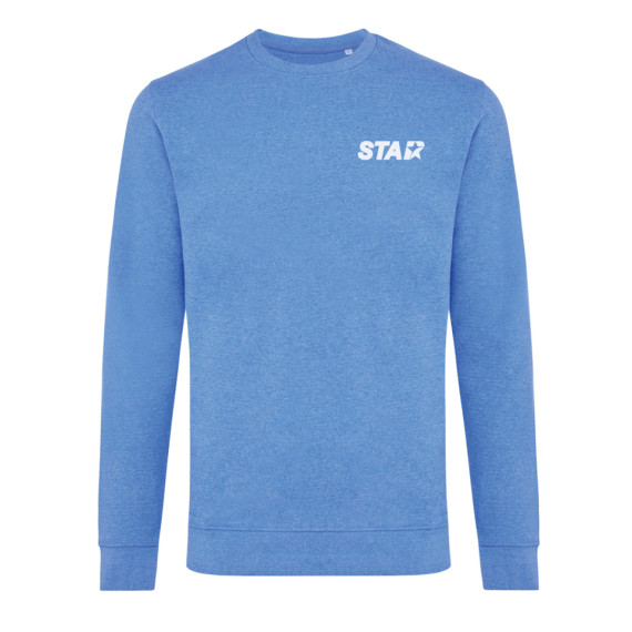 Nebarvená mikina IQONIQ Denali z recykl. bavlny