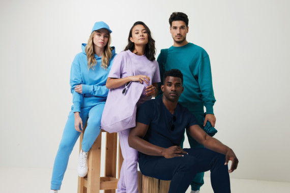 Mikina IQONIQ Kruger relaxed fit z recykl. bavlny