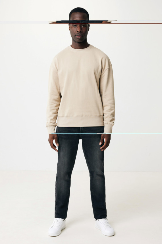 Mikina IQONIQ Kruger relaxed fit z recykl. bavlny