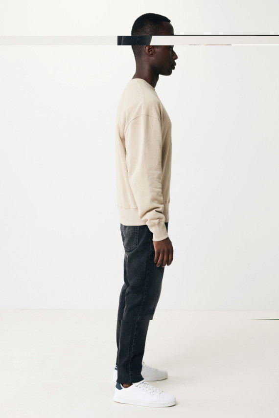 Mikina IQONIQ Kruger relaxed fit z recykl. bavlny