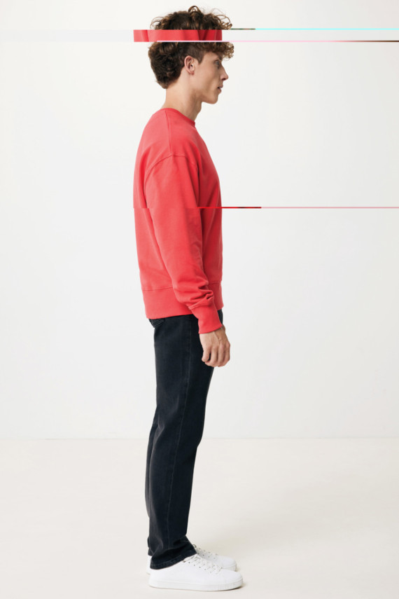 Mikina IQONIQ Kruger relaxed fit z recykl. bavlny