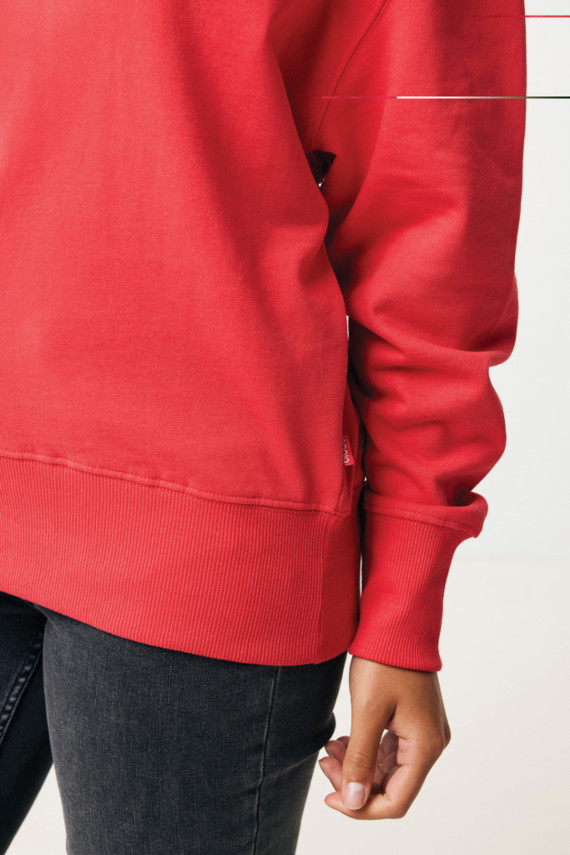 Mikina IQONIQ Kruger relaxed fit z recykl. bavlny