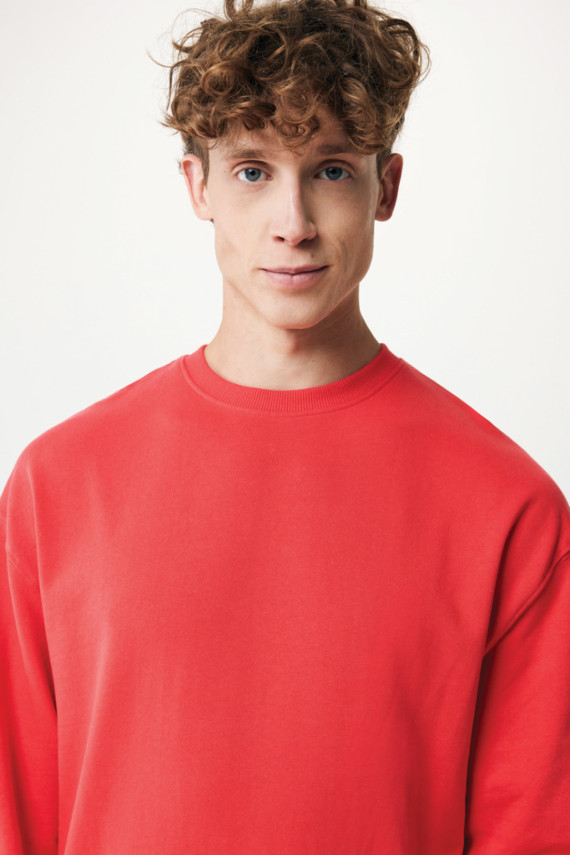 Mikina IQONIQ Kruger relaxed fit z recykl. bavlny