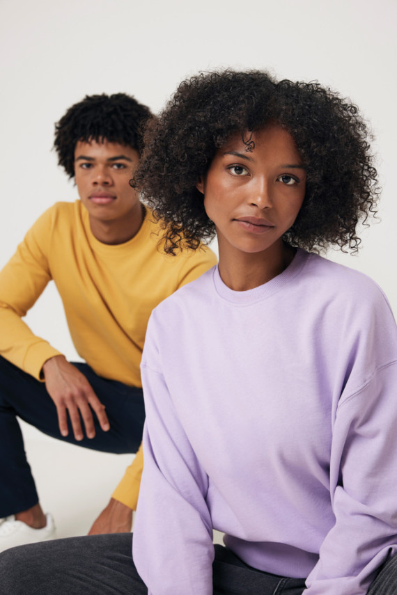 Mikina IQONIQ Kruger relaxed fit z recykl. bavlny