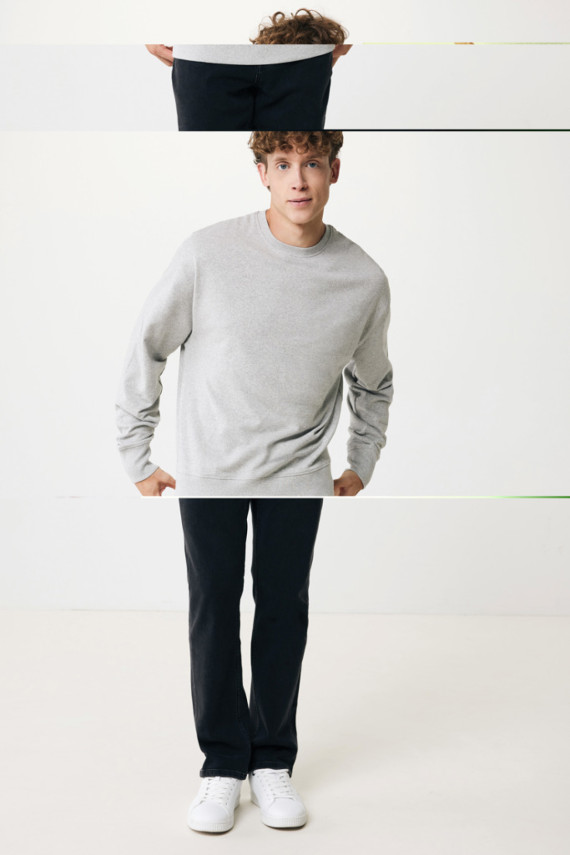 Mikina IQONIQ Kruger relaxed fit z recykl. bavlny