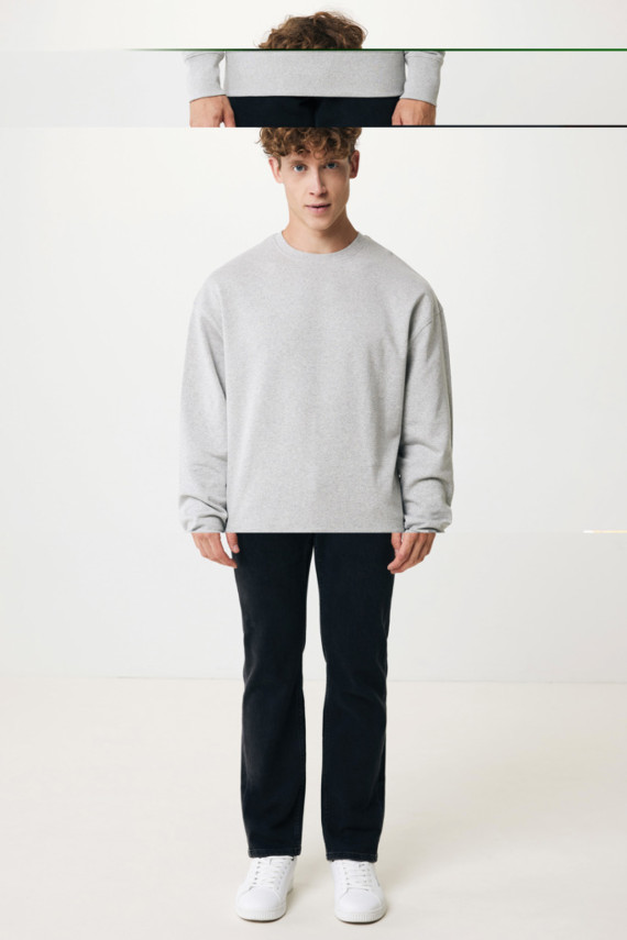 Mikina IQONIQ Kruger relaxed fit z recykl. bavlny