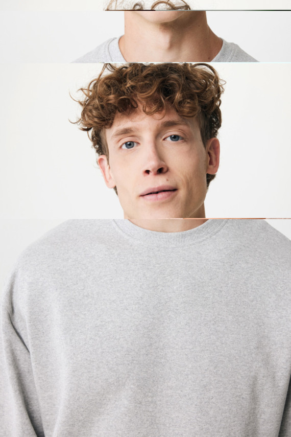 Mikina IQONIQ Kruger relaxed fit z recykl. bavlny