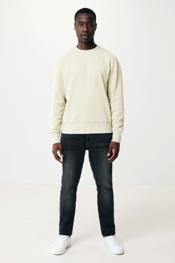 Mikina IQONIQ Kruger relaxed fit z recykl. bavlny