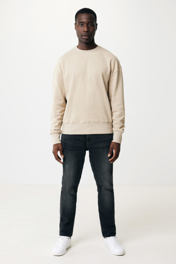 Mikina IQONIQ Kruger relaxed fit z recykl. bavlny