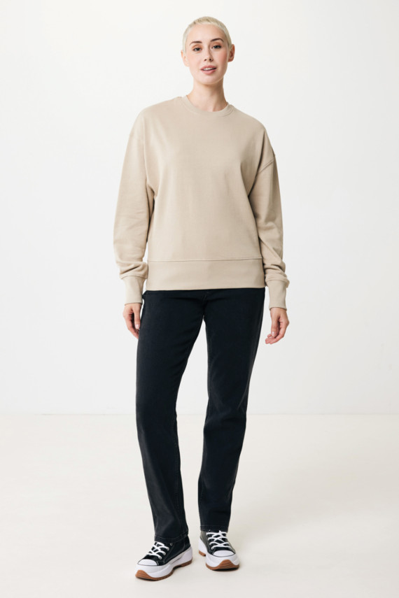 Mikina IQONIQ Kruger relaxed fit z recykl. bavlny