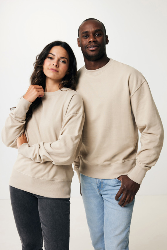 Mikina IQONIQ Kruger relaxed fit z recykl. bavlny