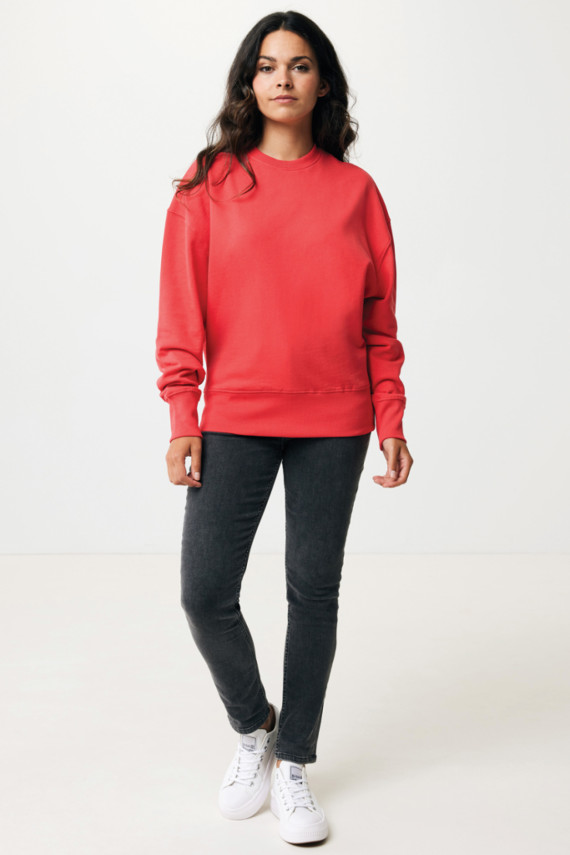 Mikina IQONIQ Kruger relaxed fit z recykl. bavlny