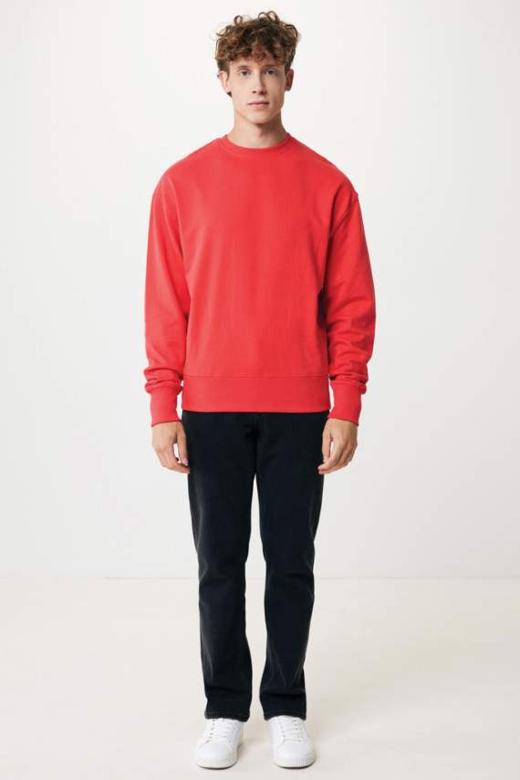 Mikina IQONIQ Kruger relaxed fit z recykl. bavlny