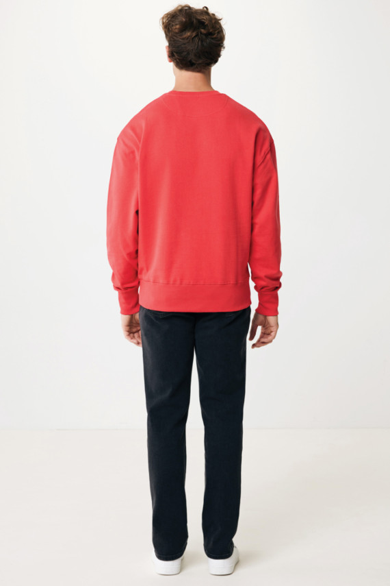 Mikina IQONIQ Kruger relaxed fit z recykl. bavlny