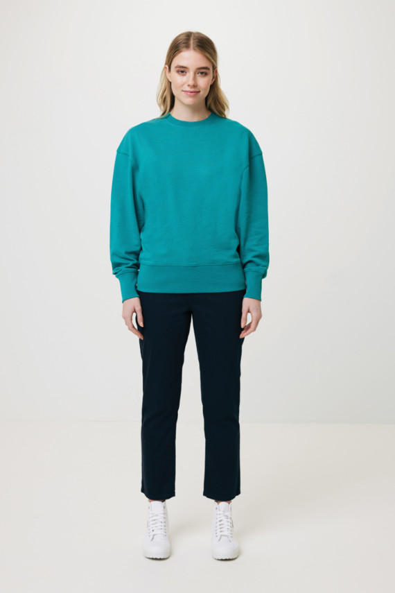 Mikina IQONIQ Kruger relaxed fit z recykl. bavlny