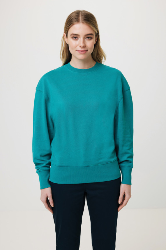 Mikina IQONIQ Kruger relaxed fit z recykl. bavlny