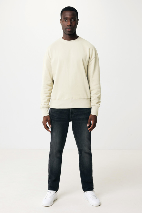Mikina IQONIQ Kruger relaxed fit z recykl. bavlny