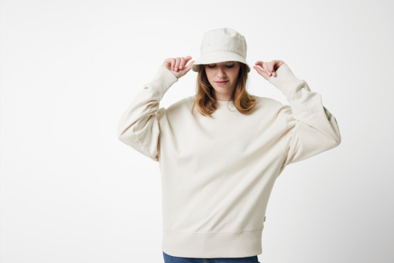 Mikina IQONIQ Kruger relaxed fit z recykl. bavlny
