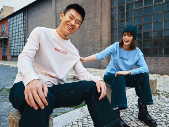 Lehká mikina IQONIQ Etosha z recykl. bavlny