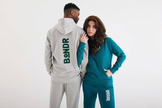 Mikina s kapucí IQONIQ Jasper z recykl. bavlny