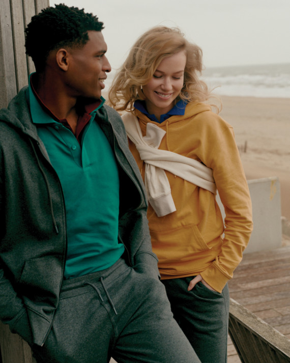 Mikina s kapucí IQONIQ Jasper z recykl. bavlny