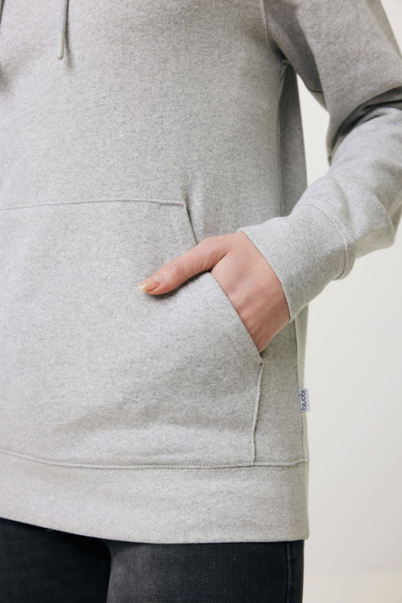 Nebarvená mikina s kapucí IQONIQ Torres z recykl. bavlny