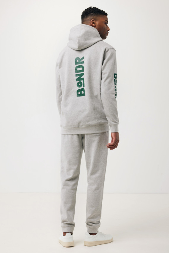 Nebarvená mikina s kapucí IQONIQ Torres z recykl. bavlny