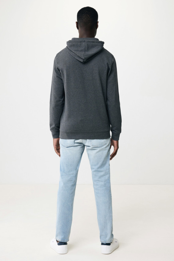 Nebarvená mikina s kapucí IQONIQ Torres z recykl. bavlny