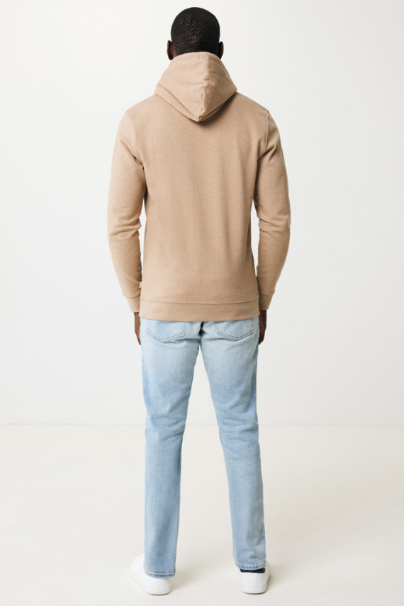 Nebarvená mikina s kapucí IQONIQ Torres z recykl. bavlny