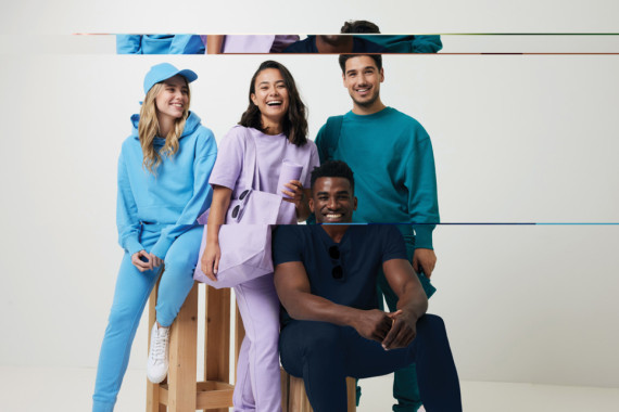 Mikina s kapucí IQONIQ Yoho relaxed fit z recykl. bavlny