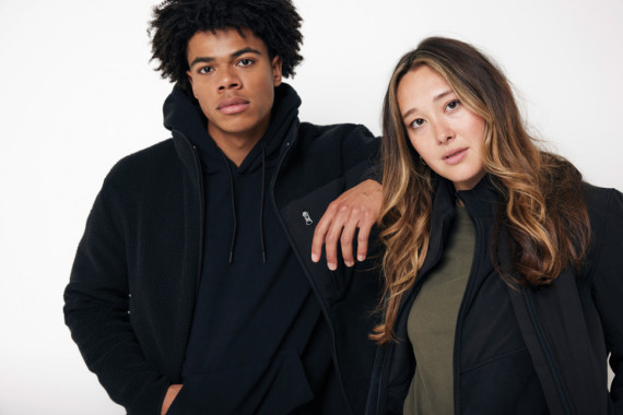 Mikina s kapucí IQONIQ Yoho relaxed fit z recykl. bavlny