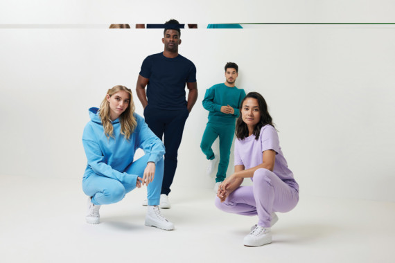 Mikina s kapucí IQONIQ Yoho relaxed fit z recykl. bavlny