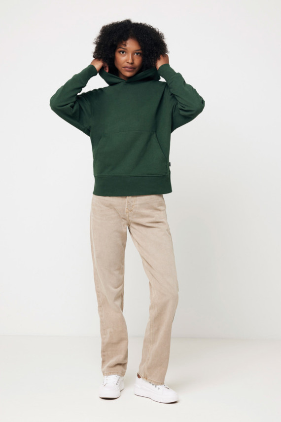 Mikina s kapucí IQONIQ Yoho relaxed fit z recykl. bavlny